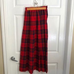 Vintage Pendleton Floor Length Skirt